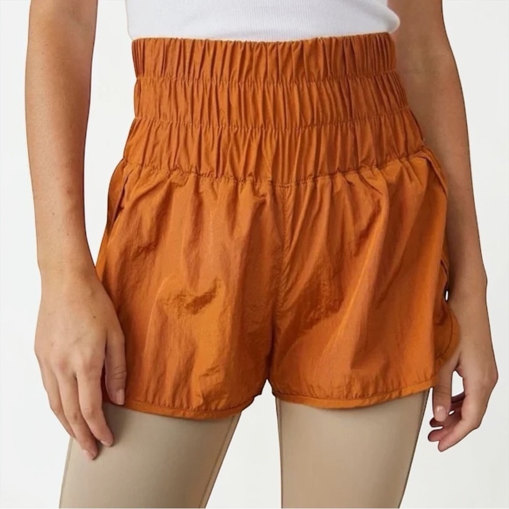 FP Movement By Free People Women’s Way Home Shorts In Russet Orange Size XL